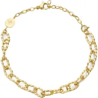 Brosway Pulseira elegante banhada a ouro para mulher Essential BNL052