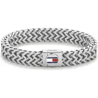 Tommy Hilfiger bracciale massiccio da uomo in acciaio 2790245