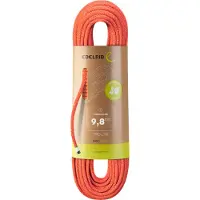 Edelrid - Cordas escalada - Heron Eco Dry 9,8Mm Fire para Unissexo - Tamanho 70 m - Laranja