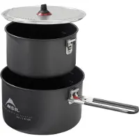 MSR - Cozinha - Ceramic 2Pot Set para Unissexo - Aluminium - Preto
