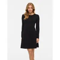 Vila Vestido De Manga Comprida Comfy A-line
