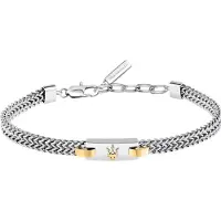 Maserati Men´s bicolor steel Bracciale Iconic JM425AVD103
