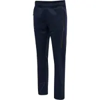 Hummel Calças de desporto cinzento / preto