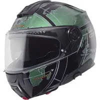 Schuberth C5 Globe Capacete Preto/Verde 59 unissexo, tamanho L