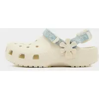 Crocs Tamancos Classic Denim Flower Adjustable Backstrap