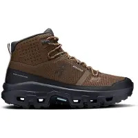 ON - Calçado caminhada homem - Cloudrock Mid WP M Earth/Black para Homem - Tamanho 44 - Castanho