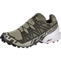 Salomon Sapatilha de corrida 'Speedcross 6' cáqui / verde escuro