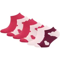 Ewers Meias cor-de-rosa / vermelho / branco