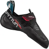 La Sportiva - Sapatilhas escalada - Skwama Lite W Black/Malibu Blue para Mulher - Tamanho 35.5 - Preto
