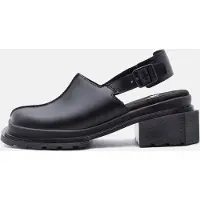 Dr. Martens Chinelos Maybole Mule Black Wanama mulheres - Preto - 39