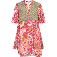 Usha Vestido rosa