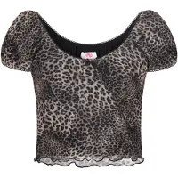 Mymo Blusa taupe / preto