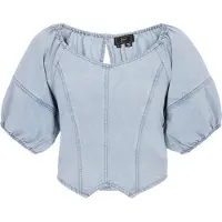 Faina Blusa azul claro