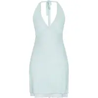 Mymo Vestido aqua / azul claro