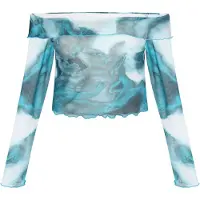 Mymo Blusa aqua