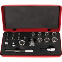 Unior Conjunto De Bits E Soquetes 1782 1/4-3/8´´