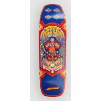 Santa Cruz Skate Deck Delfino Pinball Pro Shaped 9.14in X 31.50in
