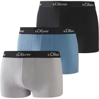 s.Oliver Boxers azul claro / cinzento / preto
