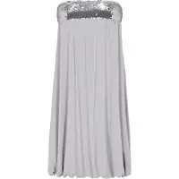 Mymo Vestido cinzento
