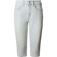 Pepe Jeans Shorts Jeans De Cintura Alta Mary Capri