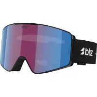 Bliz - Máscaras ski - G001 Matte Black Violet Blue para Unissexo - Preto