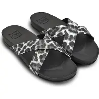 Brasileras Sapato de praia/banho 'Pardo' cinzento escuro / preto / branco