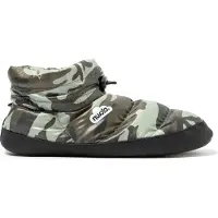 Nuvola Nuvola. Pantufa 'Boot New Camouflage' verde