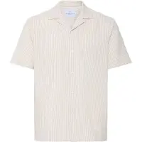 Kronstadt Camisa 'Zeldale' camurça / branco