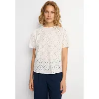 LASCANA Blusa branco casca de ovo