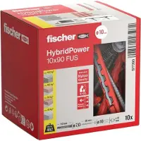 Fischer Parafuso E Bucha Hybridpower 10x90 Fus