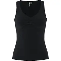 Pieces Camiseta Sem Mangas Com Decote Em V Maliva
