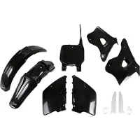 Ufo Kit De Plásticos Kawasaki Kx 125/250 1996-1998 Kakit192f-001 Fork Protectors &