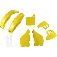 Ufo Kit De Plásticos Suzuki Rm 125 1992-1992 Sukit397f-101 Fork Protectors &