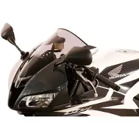 MRA Para-brisas original preto, com ABE CBR600RR 07-12 (PC40) ABE