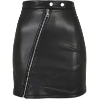 Urban Classics Saia Curta Synthetic Leather Biker