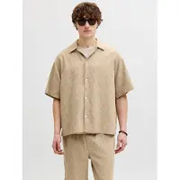 Jack & Jones Camisa De Manga Curta Montauk Wavy Texture