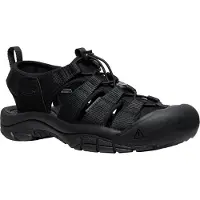 Keen - Sandálias e chinelos mulher - Newport H2 W Triple Black para Mulher - Nylon - Tamanho 37 - Preto