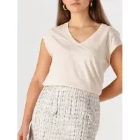 Coster Copenhagen Top ' CC ' creme