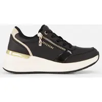 SKECHERS para mulher. 177341 Sapatilhas Billion 2 preto (39), Plano, Cordão, Casual