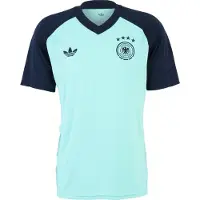 Adidas T-Shirt mangas curtas Preshirt Away Germany Football Jersey homens - Azul - EU L