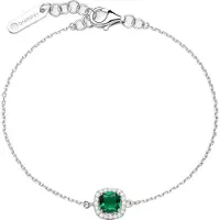 Brosway Bracciale Argento Zirconi Cubici Fancy Life Green Flg139 — Bracciale