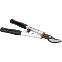 Bahco Tesoura De Poda De Corte Deslizante Superleve De Duas Mãos Com Cabo De Alumínio E Contra-lâmina 35 Mm 600 Mm