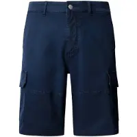 Pepe Jeans para homem. PM8000035 Calções Regular Cargo navy (34), Casual, Algodão, Marinho