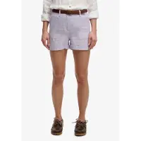 Superdry para mulher. W7110496A Calções Mid Rise Linho lilás (26), Casual