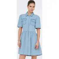 ONLY Vestidos camiseiros 'EVELINE' azul claro