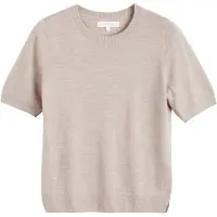 Chinti & Parker Pullover 'Pure Merino' bege mosqueado