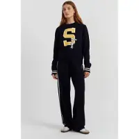 Chinti & Parker Pullover 'Snoopy Varsity' navy / amarelo / preto / branco