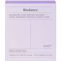 BIODANCE Máscara Facial Rejuvenating Caviar Pdrn Real Deep 4 Unidades