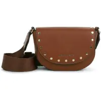 Michael Kors para menina. R30634 Saco a tiracolo em meia-lua castanho (OSFA), Marrom, Casual, Poliuretano, moda infantil