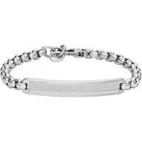 Fossil Bracciale Knox In Acciaio Per Uomo Jf04767040 — Bracciale